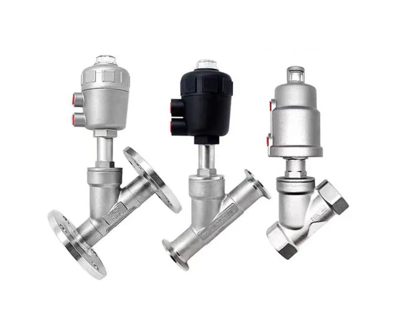 Pneumatic Angle Seat Valve